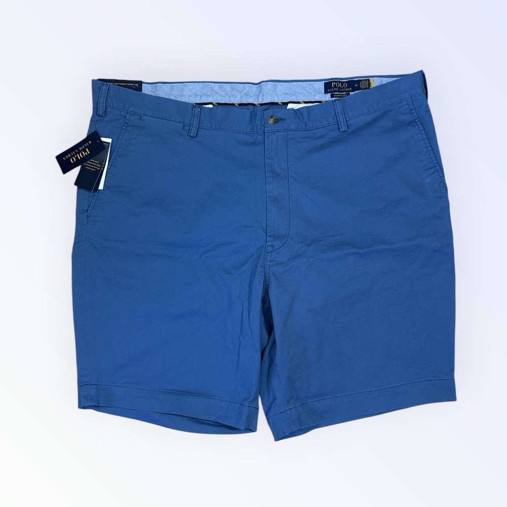 Polo Ralph Lauren Classic Fit CHINO Shorts MENS‎ 44 LEFT HAND TWILL